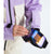 The North Face Teen Dragline Jacket - Unisex Lite Lilac/White Dune