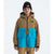 The North Face Teen Dragline Jacket - Unisex Utility Brown/Meridian Blue