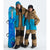 The North Face Teen Dragline Jacket - Unisex Utility Brown/Meridian Blue