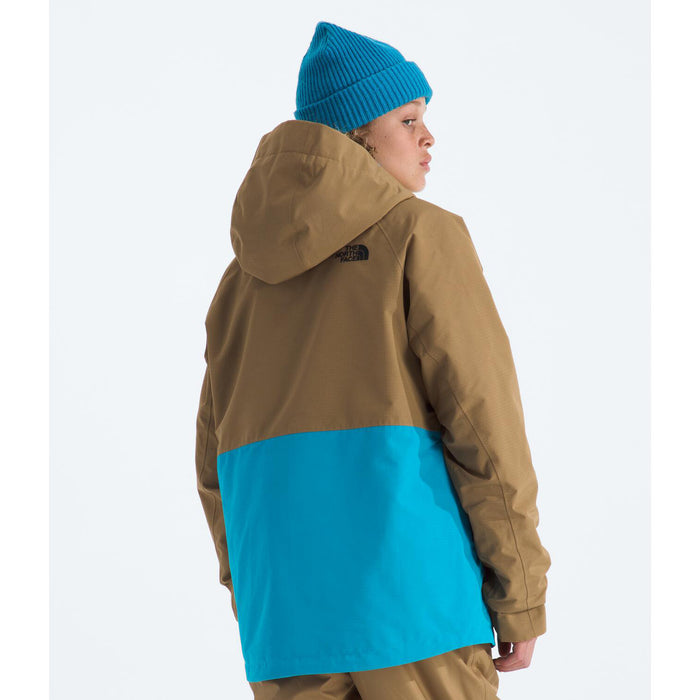 The North Face Teen Dragline Jacket - Unisex Utility Brown/Meridian Blue