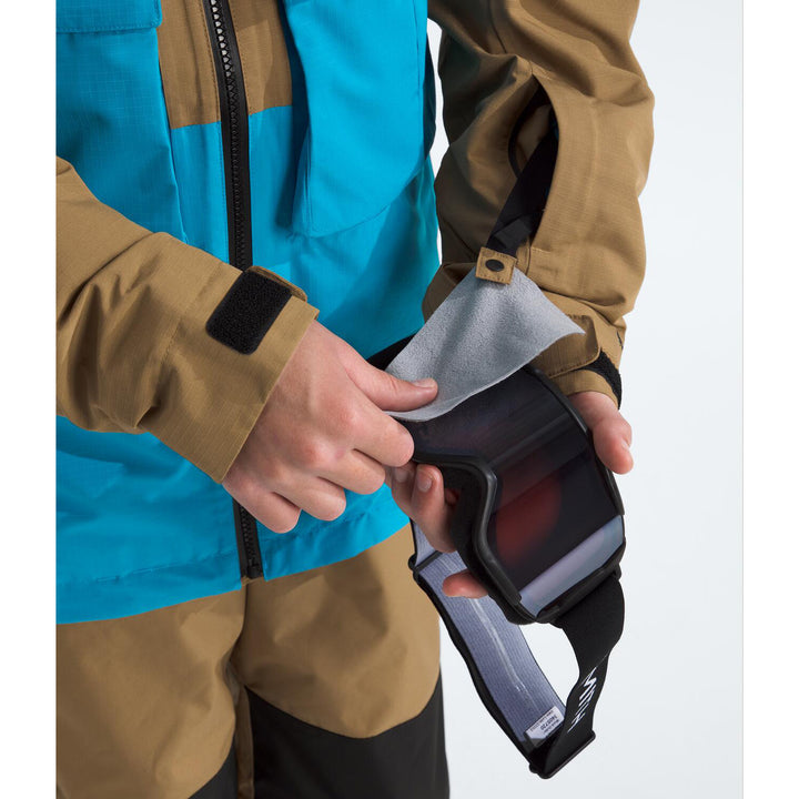 The North Face Teen Dragline Jacket - Unisex Utility Brown/Meridian Blue