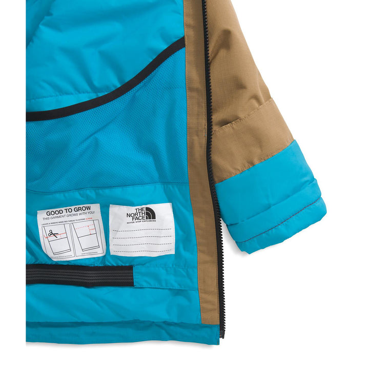 The North Face Teen Dragline Jacket - Unisex Utility Brown/Meridian Blue