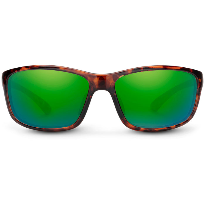 Suncloud Sentry Sunglasses Tortoise/Polarized Green Mirror
