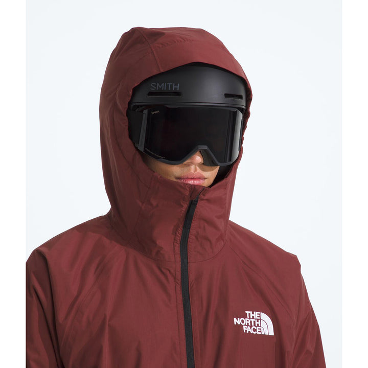 The North Face Build Up Jacket - Men's Sumac/Cardinal Red