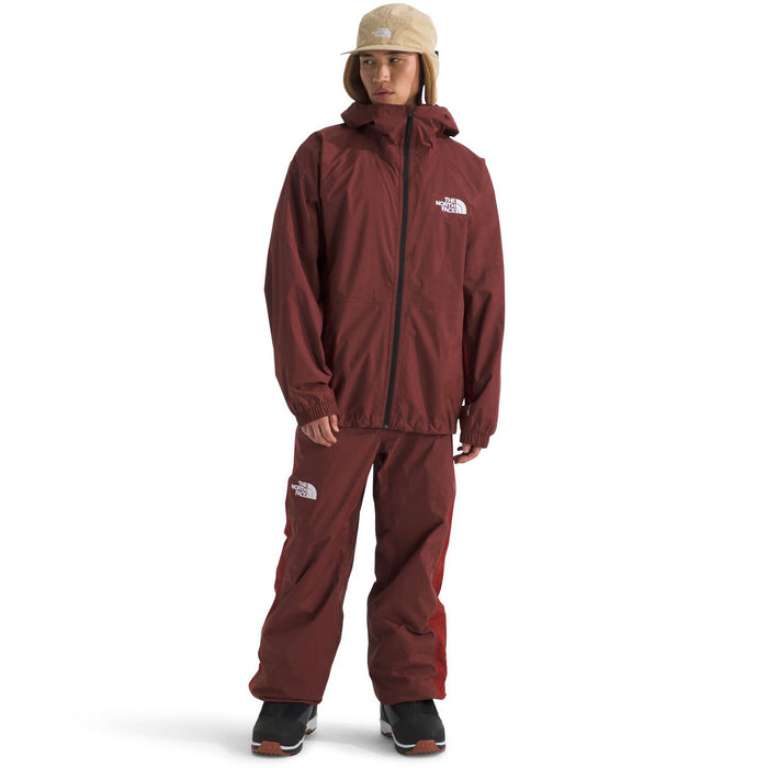 The North Face Build Up Jacket - Men's Sumac/Cardinal Red