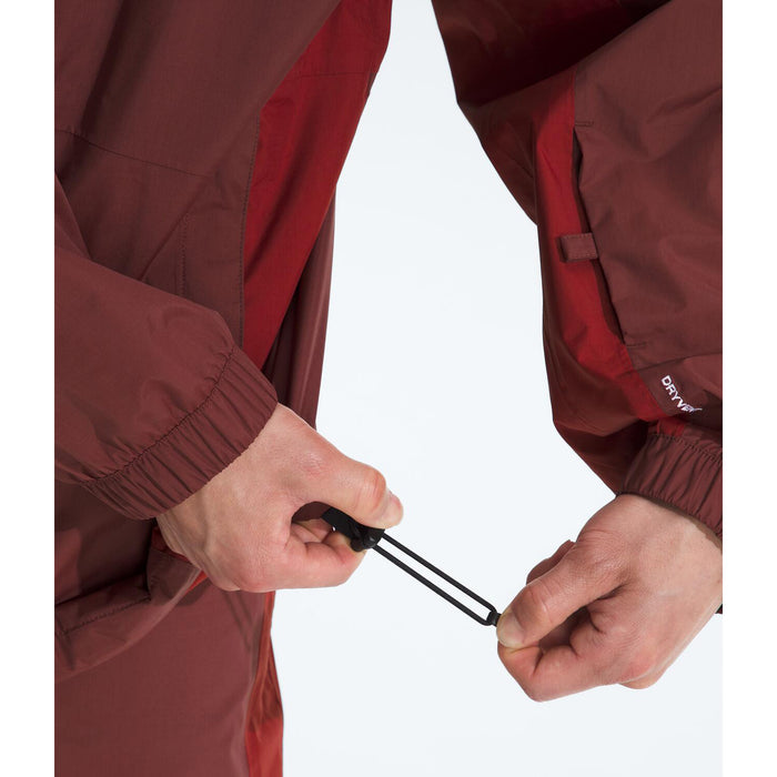 The North Face Build Up Jacket - Men's Sumac/Cardinal Red