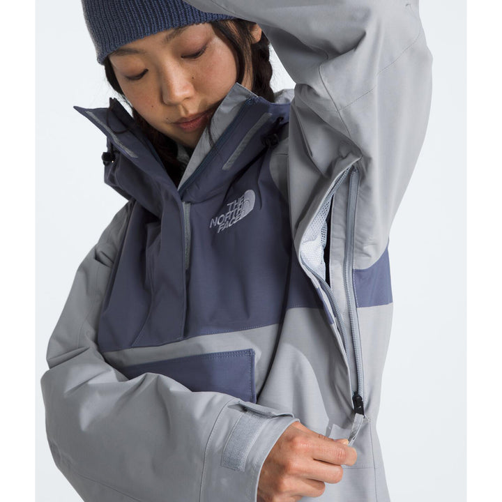 The North Face Driftview Anorak - Women's Blue Flax/Twilight Galaxy/Tnf Black