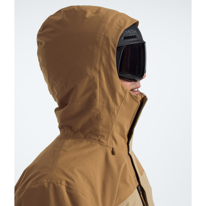 The North Face Freedom Insulated Jacket - Men's Utility Brown/Khaki Stone