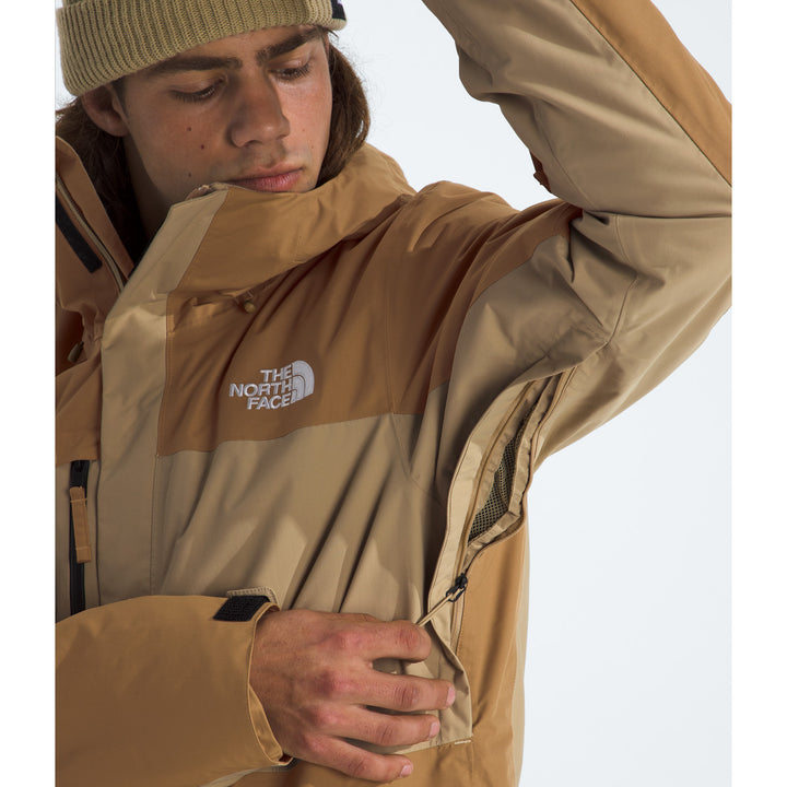The North Face Freedom Insulated Jacket - Men's Utility Brown/Khaki Stone