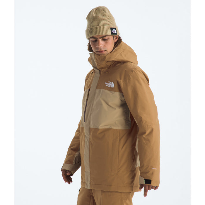 The North Face Freedom Insulated Jacket - Men's Utility Brown/Khaki Stone
