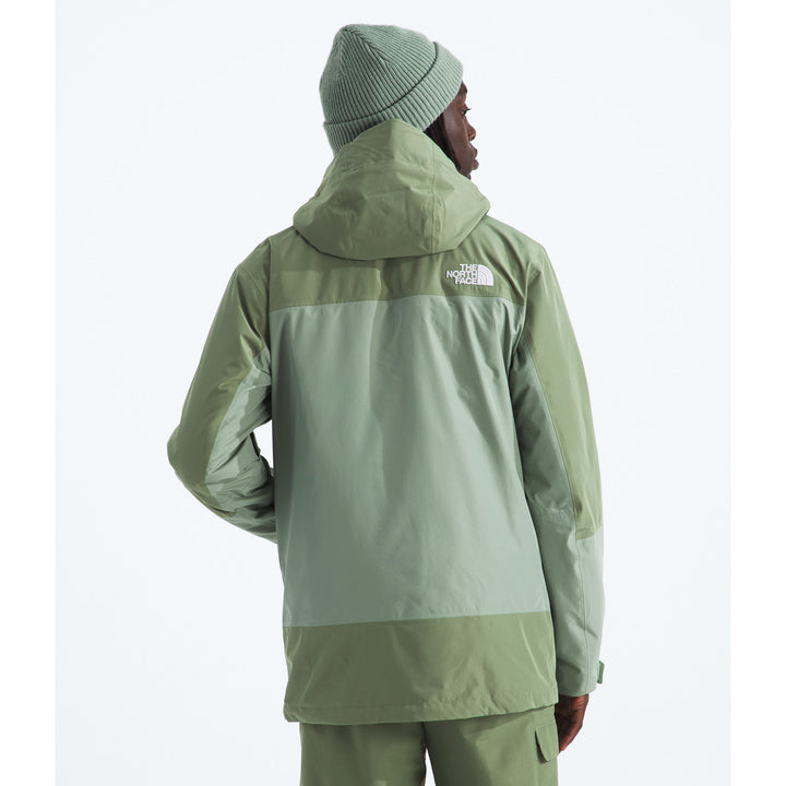The North Face ThermoBall™ Eco Snow Triclimate® Jacket - Men's Bark Mist/Slate Moss