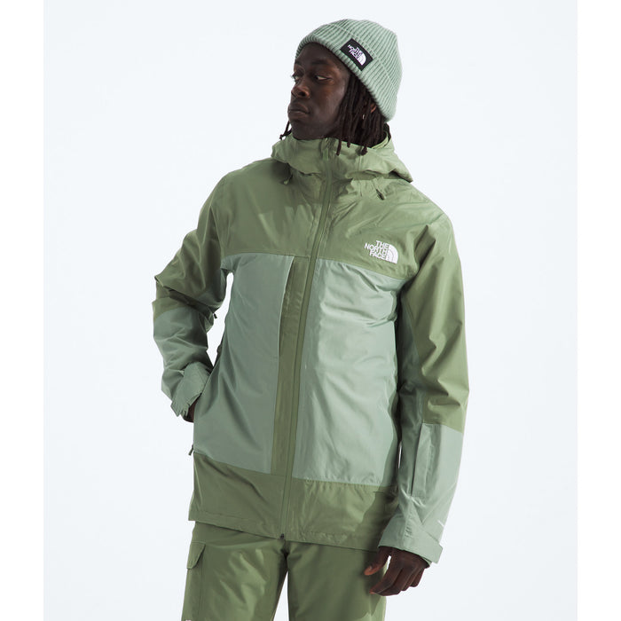 The North Face ThermoBall™ Eco Snow Triclimate® Jacket - Men's Bark Mist/Slate Moss