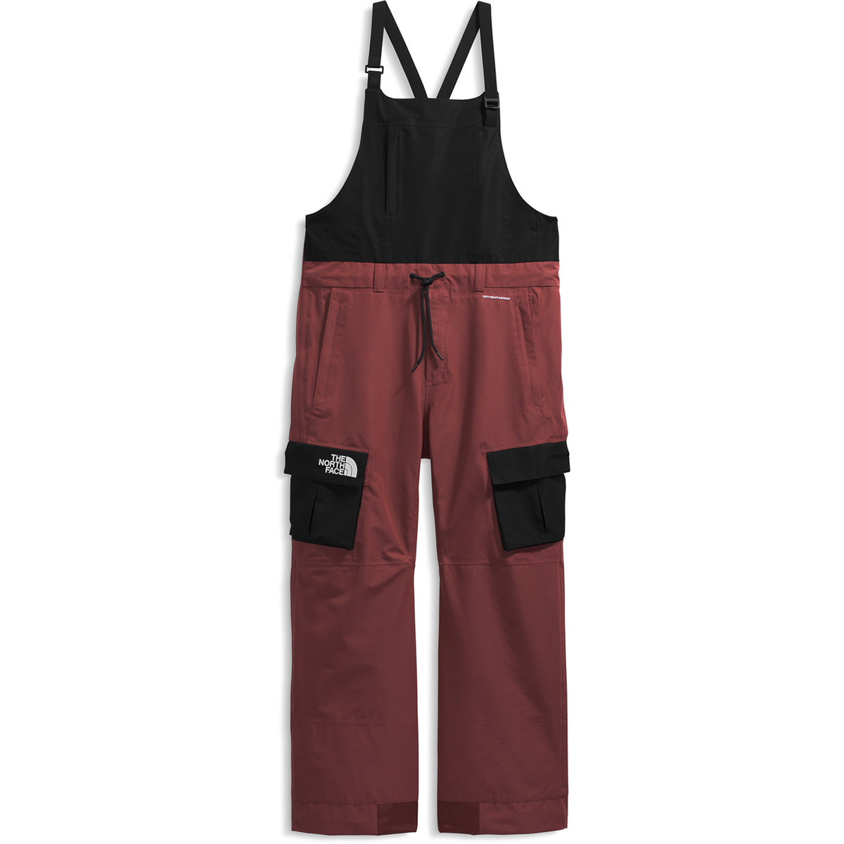 The North Face Dragline Bibs - Men's Sumac/TNF Black