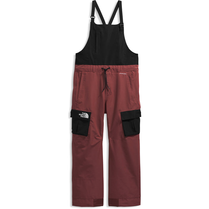 The North Face Dragline Bibs - Men's Sumac/TNF Black