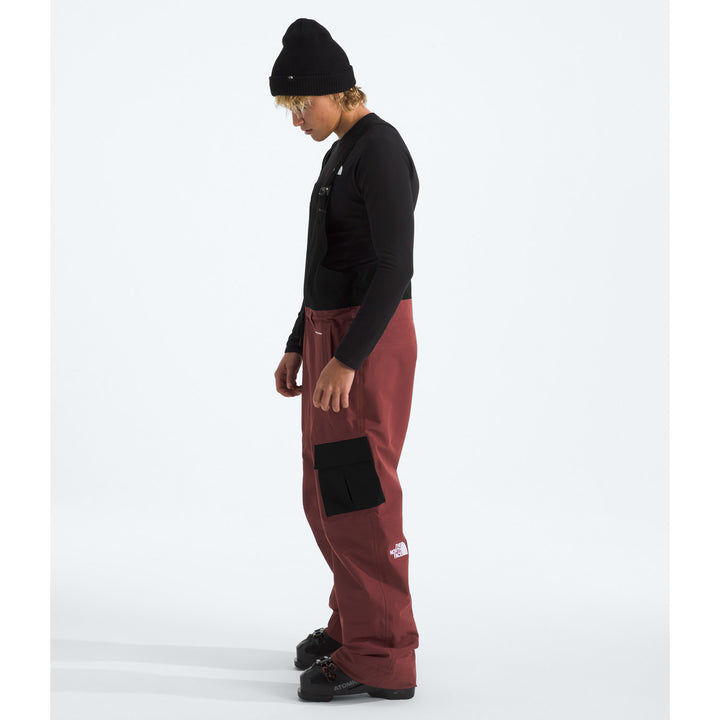 The North Face Dragline Bibs - Men's Sumac/TNF Black