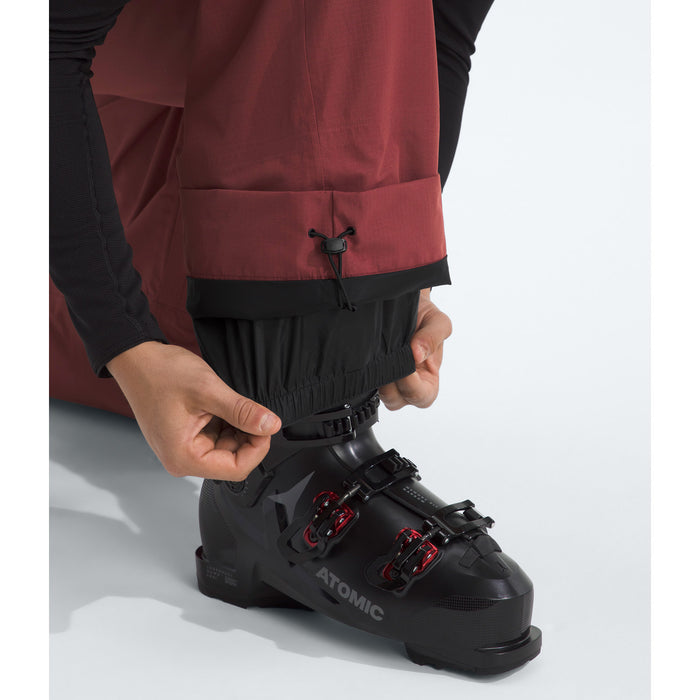 The North Face Dragline Bibs - Men's Sumac/TNF Black
