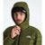 The North Face Classic Down Hooded Jacket - Men's Woodland Green