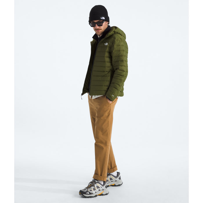 The North Face Classic Down Hooded Jacket - Men's Woodland Green