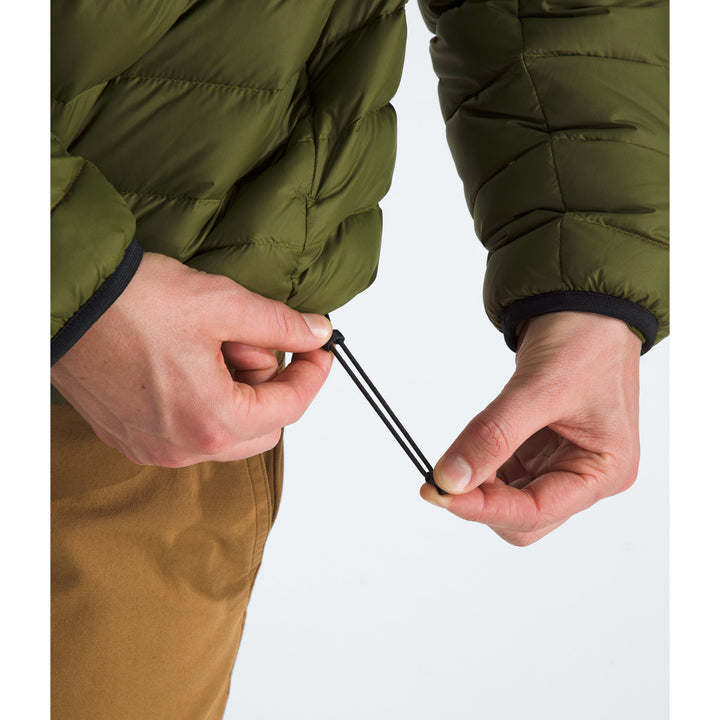 The North Face Classic Down Hooded Jacket - Men's Woodland Green