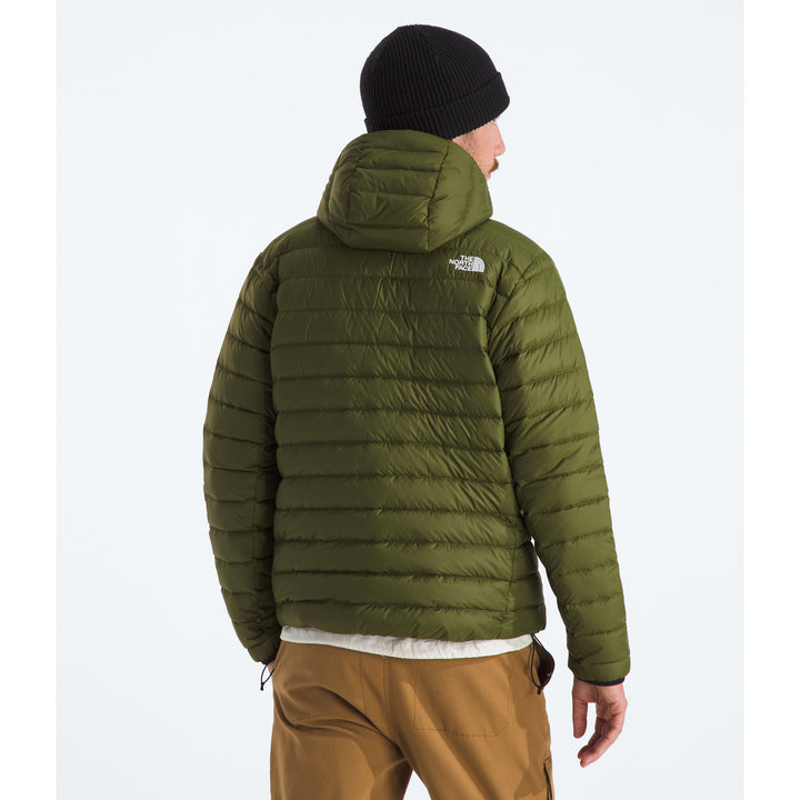 The North Face Classic Down Hooded Jacket - Men's Woodland Green