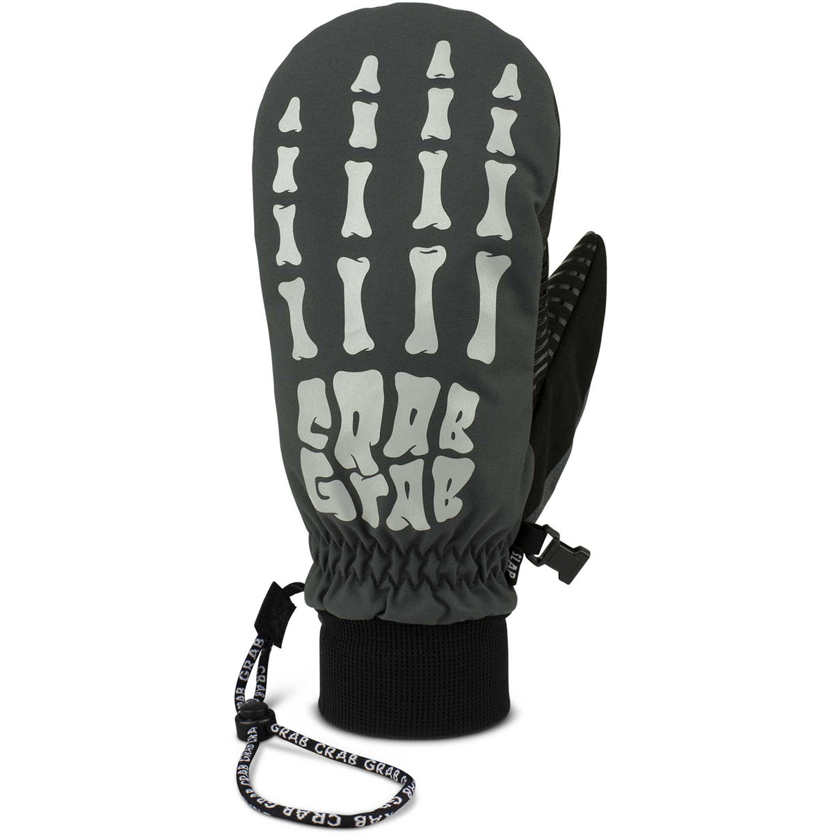 Crab Grab Slap Mittens Bones Reflective