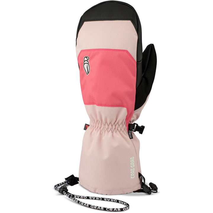 Crab Grab Cinch Mittens Double Pink