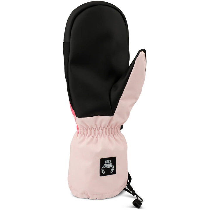 Crab Grab Cinch Mittens Double Pink