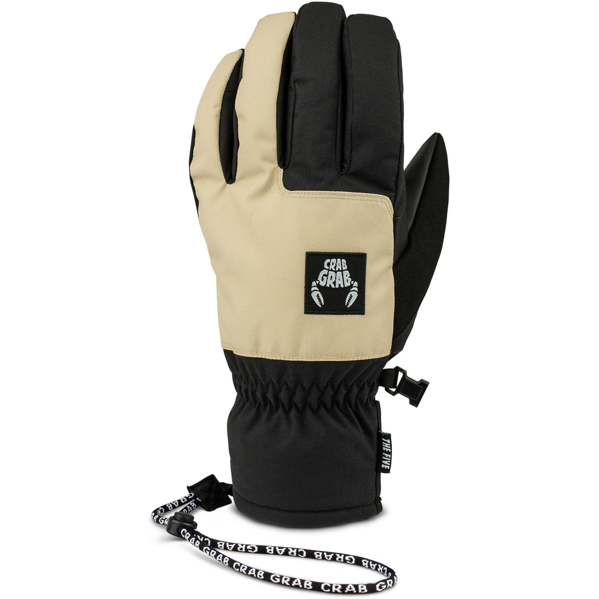 Crab Grab Five Gloves Black/Tan