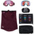 Anon M4 Toric MFI Low Bridge Fit Goggles Deep Cherry/Perceive Cloudy Pink+Perceive Variable Blue