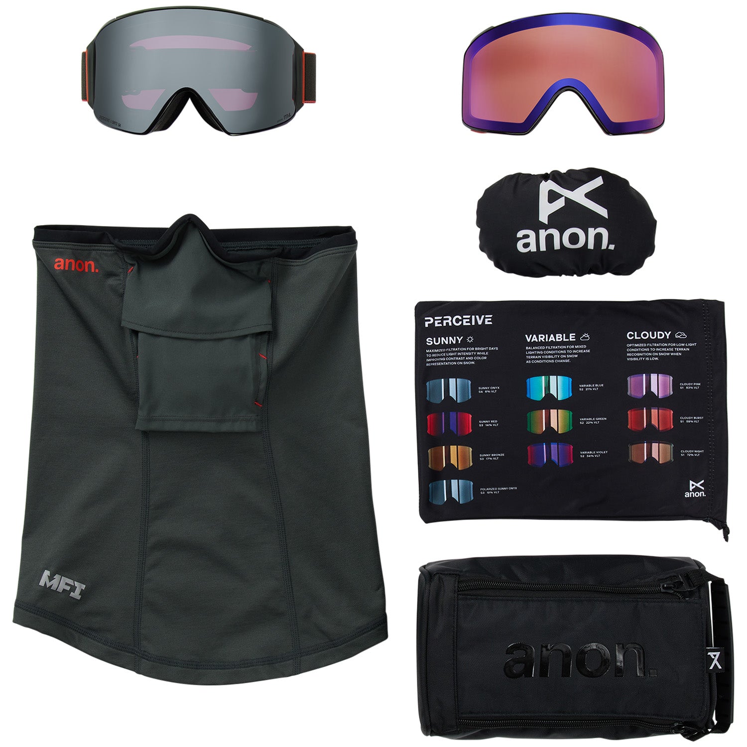 Anon M4 Cylindrical MFI Goggles – evo
