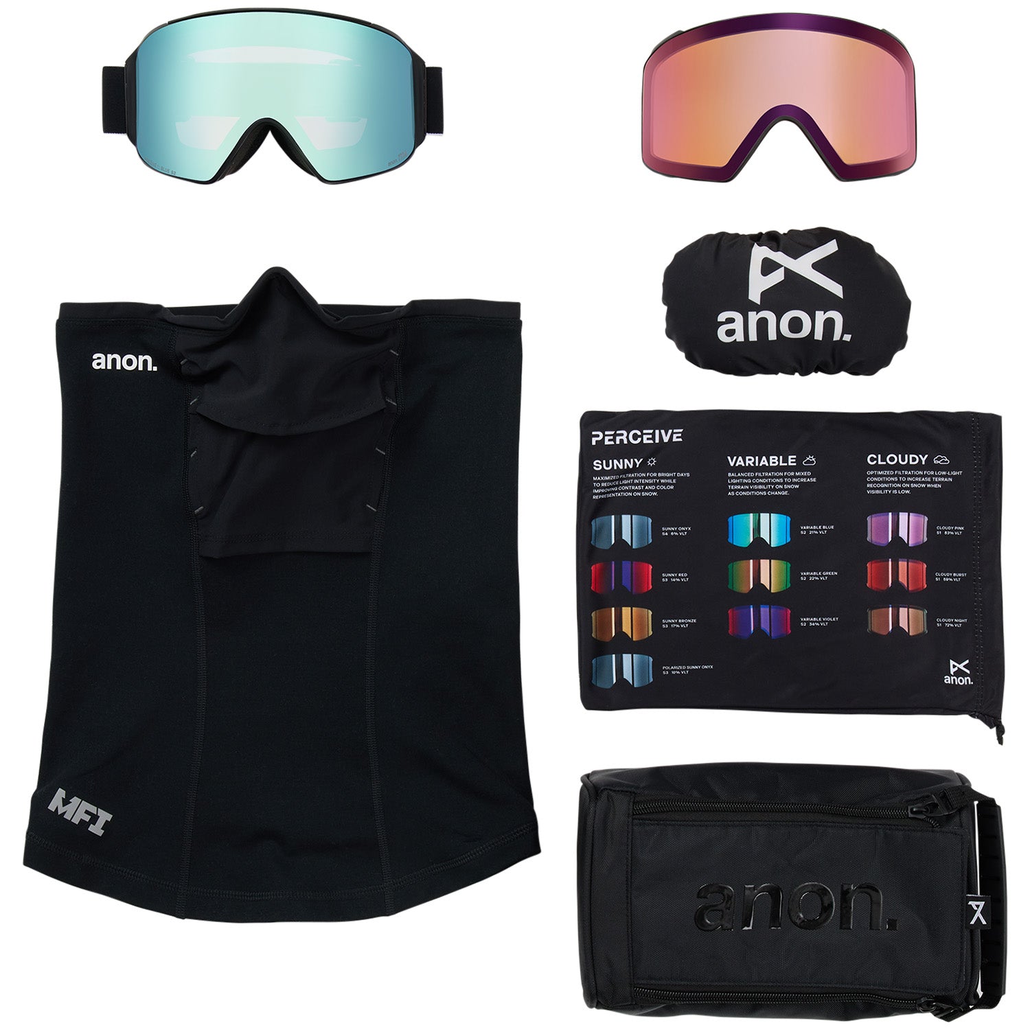 Anon M4 Cylindrical MFI Goggles – evo
