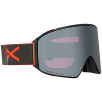 Anon M4 Cylindrical MFI Low Bridge Fit Goggles Fiesta Red/Perceive Sunny Onyx+Perceive Variable Violet::Fiesta Red/Perceive Sunny Onyx+Perceive Variable Violet