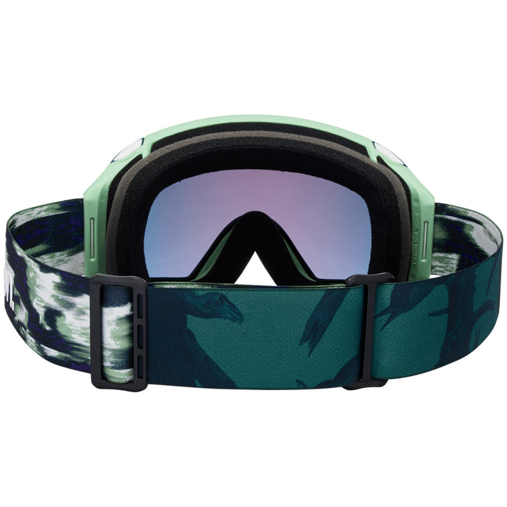Anon M4 Cylindrical MFI Low Bridge Fit Goggles Family Tree/Perceive Sunny Red+Perceive Cloudy Burst
