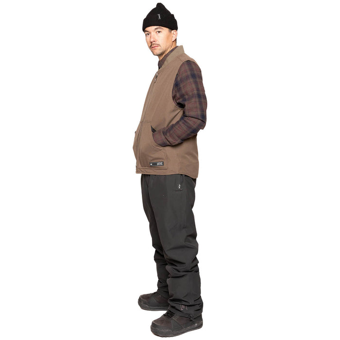 L1 Americana Vest - Men's Brown Stone