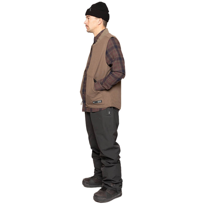 L1 Americana Vest - Men's Brown Stone
