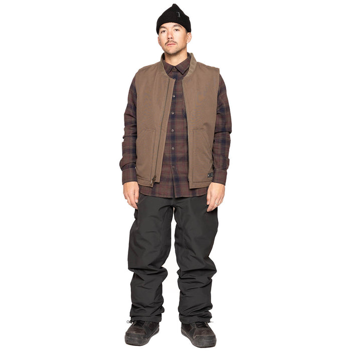 L1 Americana Vest - Men's Brown Stone