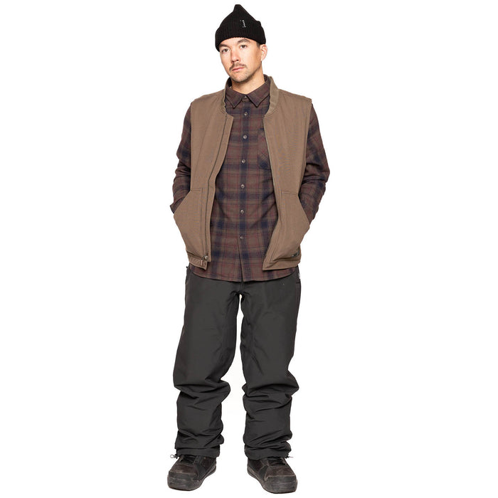 L1 Americana Vest - Men's Brown Stone