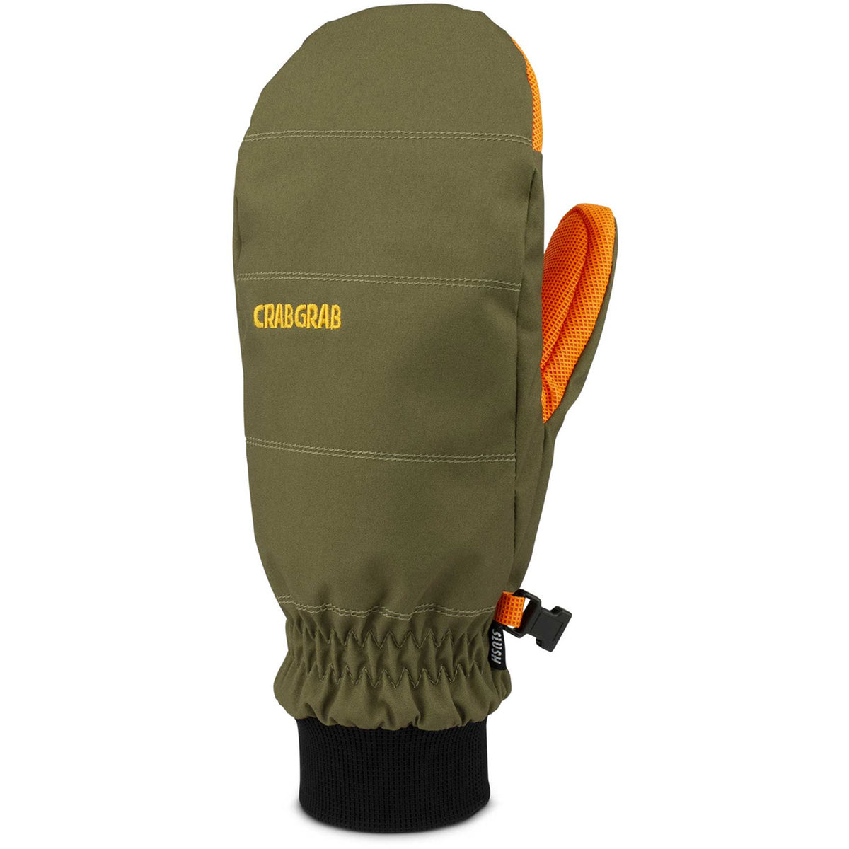 Crab Grab Slush Mittens Olive/Orange