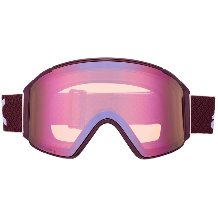 Anon M4S Cylindrical MFI Goggles Deep Cherry/Perceive Cloudy Pink+Perceive Variable Blue