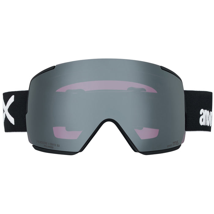 Anon M5 Perceive Polarized Low Bridge Fit Goggles Black/Perceive Polar Onyx+Perceive Variable Violet