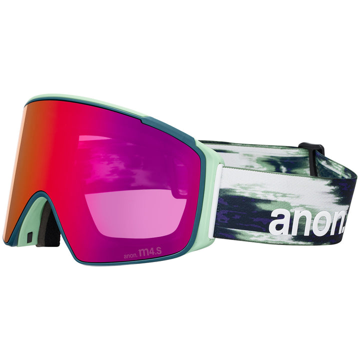 Anon M4S Cylindrical MFI Goggles Family Tree/Perceive Sunny Red+Perceive Cloudy Burst