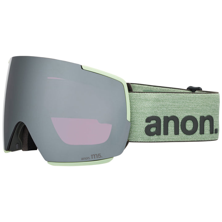 Anon M5 MFI Low Bridge Fit Goggles Soft Sage/Perceive Sunny Onyx+Perceive Variable Violet