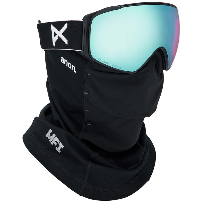 Anon M4S Toric MFI Low Bridge Fit Goggles Black/Perceive Variable Blue+Perceive Cloudy Pink