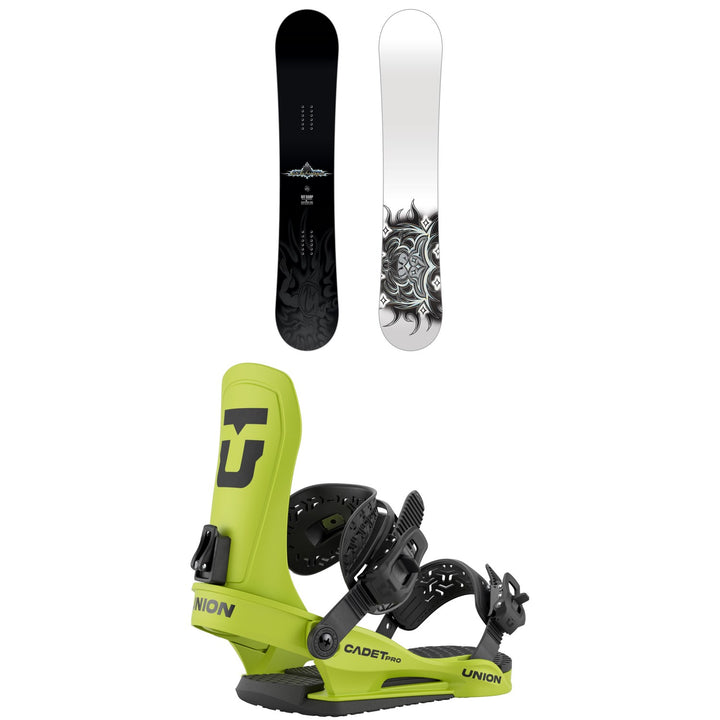 Lib Tech Mini Ramp Snowboard + Union Cadet Pro Snowboard Bindings - Kids' 2026