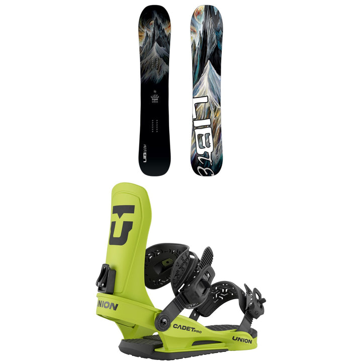 Lib Tech Dynasword C3 Snowboard + Union Cadet Pro Snowboard Bindings - Kids' 2026