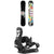 GNU Young Money C2E Snowboard + Union Cadet Pro Snowboard Bindings - Kids' 2026