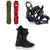 Burton Family Tree Hometown Hero Snowboard + Smalls Snowboard Bindings + Smalls BOA Snowboard Boots - Kids' 2026