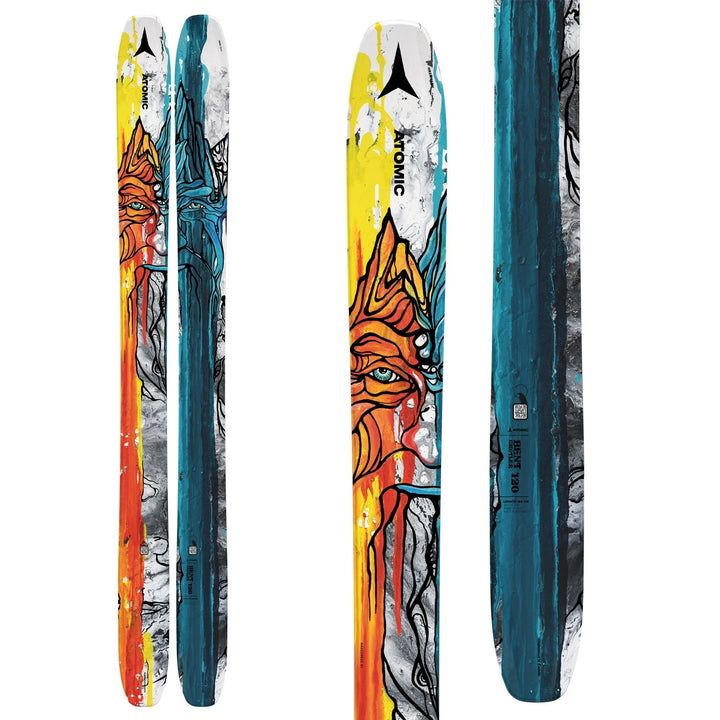 Atomic Bent 120 Skis + Marker Griffon 13D Bindings 2024