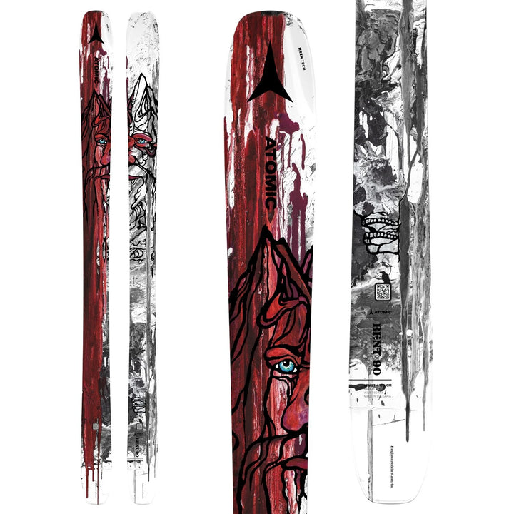 Atomic Bent 90 Skis + Marker Griffon 13 Demo Bindings 2024