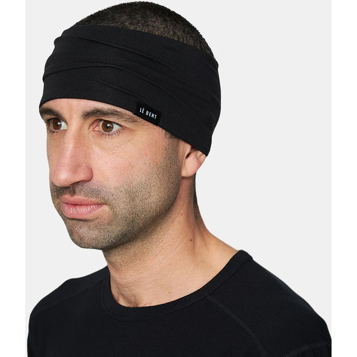 Le Bent Midweight Headband Black